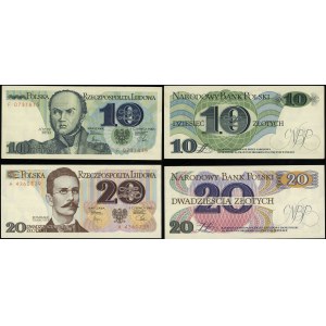 Poland, set: 10 zloty and 20 zloty, 1.06.1982