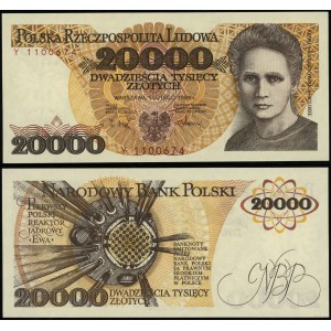 Poland, 20,000 zloty, 1.02.1989