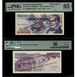 Polska, 100.000 złotych, 16.11.1993