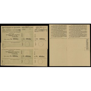 Poland, 2 x postal money order to an account at the Postal Savings Bank (blank)