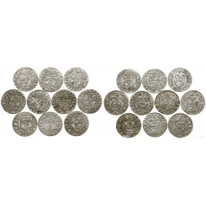 Poland, set of 10 x półtorak, Bydgoszcz