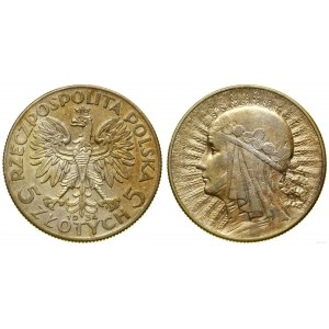 Poland, 5 zloty, 1934, Warsaw