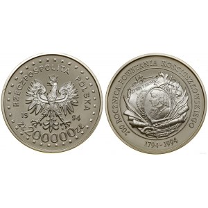 Pologne, 200.000 PLN, 1994, Varsovie
