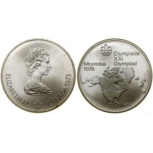 Kanada, 5 dolarów, 1973, Ottawa