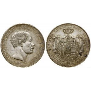 Germany, 2 thalers = 3 1/2 guilders, 1855, Kassel