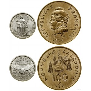 Nowa Kaledonia, lot 2 monet