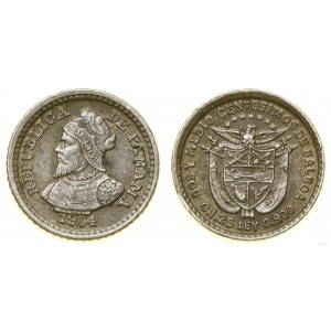 Panama, 2 1/2 centesimos, 1904