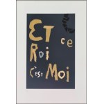 LANSKOY ANDRE' Mosca 1902 - Parigi 1976 "Journal d'un fou" Litografia su cartoncino cm 65x95, eseguita su pietra bavarese, stampata con torchio a mano. Edizione Officine Litografiche della Quercia. Firmata in basso a destra e tiratura 81/100 a s