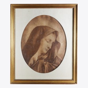 Face of Madonna, multiple on paper