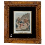 Lot of two multiples on paper with different sizes and subjects