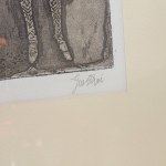 FRANCO GENTILINI Pair of girls, multiple on paper