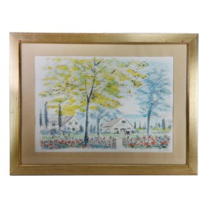 MICHELE CASCELLA Palo Alto, lithograph on paper