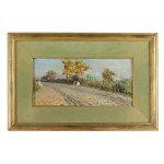 Lot of three paintings with different subjects and sizes