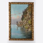 Lot of three paintings with different subjects and sizes