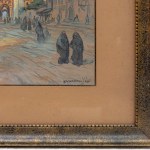 Glimpse of an Arab city