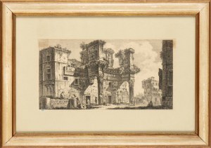 Giovanni Battista Piranesi (copia da) Part of the Forum of Nerva