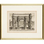 Gabriel Perelle La Vue de l'Arc de Septimius Severe et du Capitole a Rome