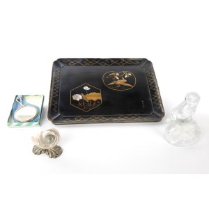 Lot of four objects