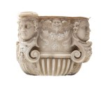 Egyptian alabaster mortar