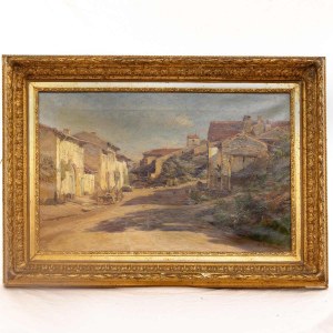ALFRED RENAUDIN Paysage lorrain