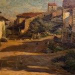 ALFRED RENAUDIN Paysage lorrain