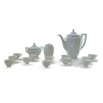 White porcelain coffee service