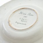 Ceramic plate