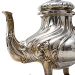 Coffee/tea service in 800/1000 silver