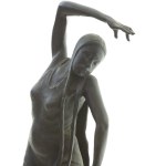 Dancer, bronze sculpture