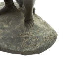 Dancer, bronze sculpture