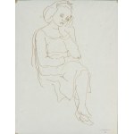 ORFEO TAMBURI Seated female figure