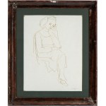 ORFEO TAMBURI Seated female figure