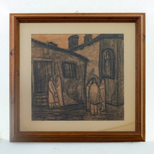 ORAZIO TOSCHI (attribuito a) Glimpse of countryside