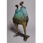 I.K., Connected (Bronze, height 41 cm)