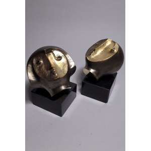 Slawomir Micek, Sie und Er (Bronze, Höhe 20 cm)