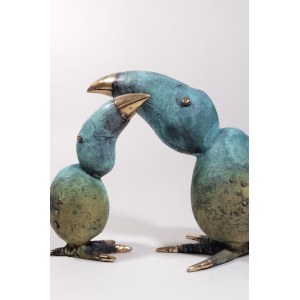 I.K., Toucans (Bronze, height 23 cm)