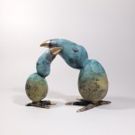 I.K., Toucans (Bronze, height 23 cm)
