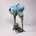 I. K., Čakanie (bronz, výška 36 cm)