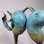 I. K., Čakanie (bronz, výška 36 cm)