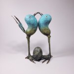 I. K., Čakanie (bronz, výška 36 cm)