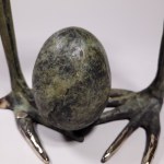 I. K., Čakanie (bronz, výška 36 cm)