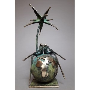 D.Z., Our Island (Bronze, height 43 cm)