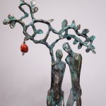 Krzysztof Brzuzan, Adam i Ewa (Brąz, wys. 58 cm)