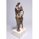 Robert Dyrcz, Kobieta i Satyr (Brąz, wys. 25 cm)