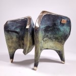 D.Z., Kiss (Bronze, 35 cm wide)