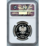 10 złotych 2001, Jan III Sobieski, popiersie - NGC PF69 ULTRA CAMEO