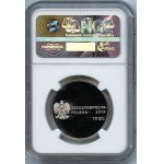 10 złotych 2014, 100 rocznica urodzin Jana Karskiego - NGC PF69 ULTRA CAMEO