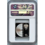 10 złotych 2014, Grzegorz Ciechowski - Obywatel GC - NGC PF 69 ULTRA CAMEO