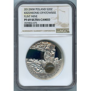 20 złotych 2012, Krzemionki Opatowskie - NGC PF69 ULTRA CAMEO