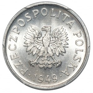 PRL, 10 groszy 1949 - PCGS MS67